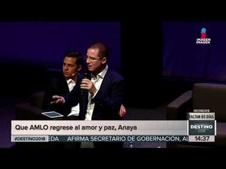 "Hay que hablar de justicia" Anaya | Noticias con Yuriria Sierra