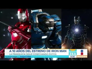 10 años después del estreno de Iron Man | Noticias con Francisco Zea