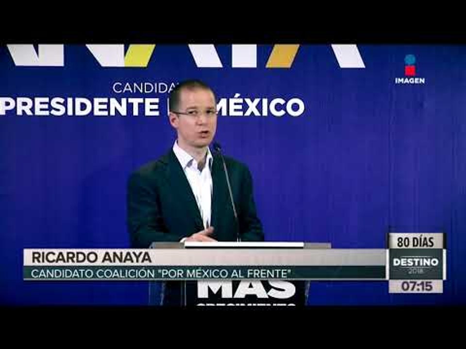 Anaya apoya los empresarios e inversionistas | Noticias con Francisco Zea