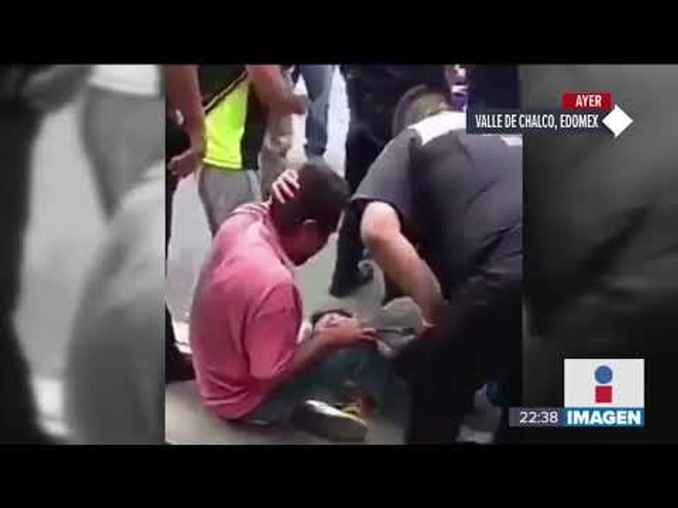 Habitantes de Chalco estuvieron a punto de linchar a dos presuntos asaltantes | Noticias con Ciro