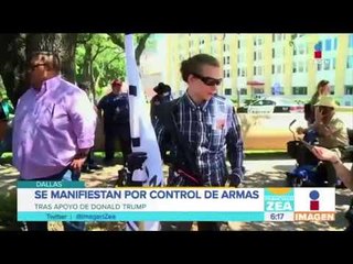 ¿En contra o a favor del control de armas en Estados Unidos? | Noticias con Francisco Zea