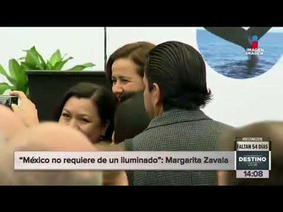 Critica Margarita Zavala propuestas de AMLO | Noticias con Yuriria Sierrra