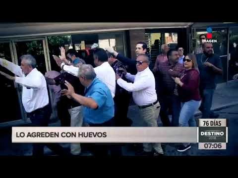 Agreden con huevos a candidato en Piedras Negras | Noticias con Francisco Zea