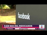 Casi 800 mil mexicanos fueron hackeados por Facebook | Noticias con Yuriria Sierra