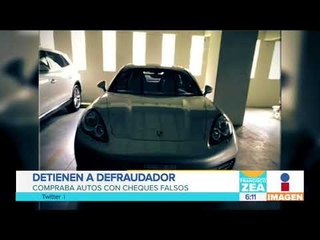Detienen a defraudador que robó un Porsche, un Mercedes y una moto Harley | Noticias con Paco Zea
