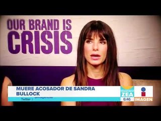 Se suicida el acosador de Sandra Bullock | Noticias con Francisco Zea