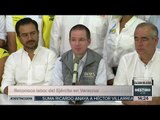 Ricardo Anaya reconoce que el ejército y la marina han salvado Veracruz | Noticias con Yuriria