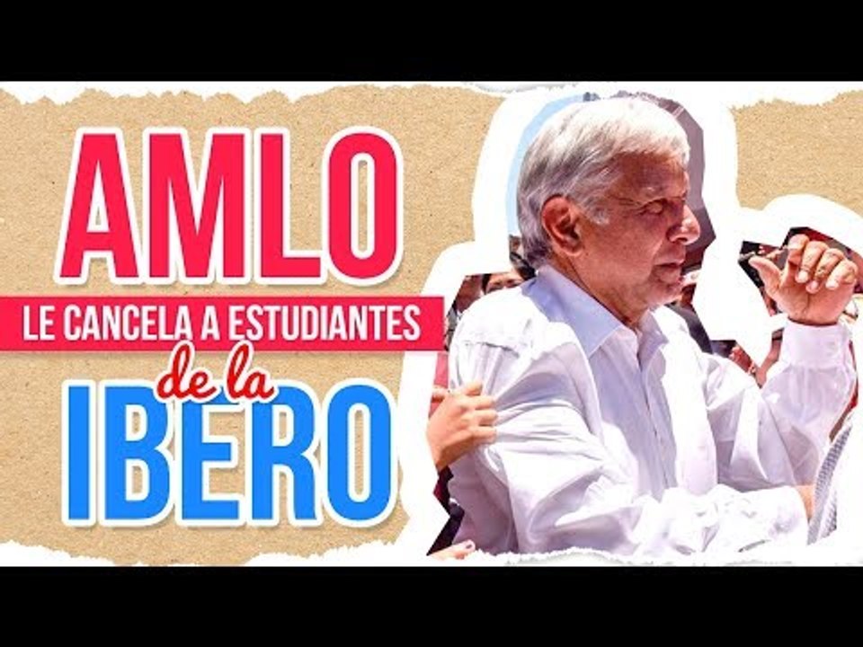AMLO cancela a estudiantes de la Ibero | Noticias con Francisco Zea