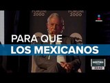 Mario Vargas Llosa advierte a mexicanos no votar por AMLO 