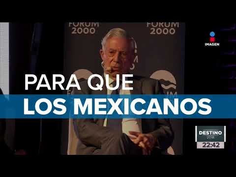 Mario Vargas Llosa advierte a mexicanos no votar por AMLO sería suicidio | Noticias con Ciro