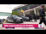 Policías fueron golpeados por saqueadores | Noticias con Yuriria Sierra