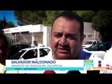Taxistas se manifiestan en contra de la inseguridad en Zacatecas | Noticias con Francisco Zea