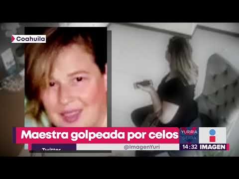 Maestra golpeada por celos de una madre de familia | Noticias con Yuriria Sierra