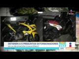 Detienen a 5 presuntos extorsionadores en el centro de la CDMX | Noticias con Francisco Zea