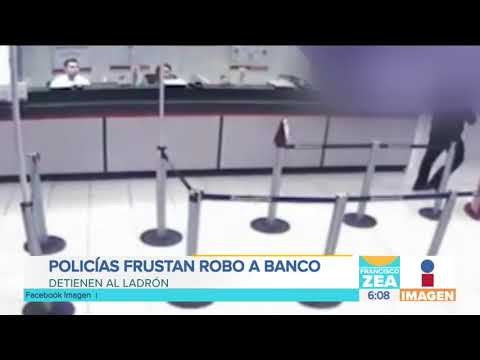 Evitan robo en sucursal bancaria de la delegación Benito Juárez | Noticias con Francisco Zea