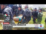 Dos elementos de la Policia Federal fueron agredidos por dos hombres armados