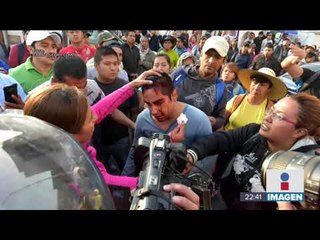 Hubo otro enfrentamiento entre miembros de la CNTE y Policías | Noticias con Ciro Gómez Leyva