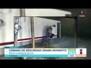Graban momento previo a agresión sexual | Noticias con Francisco Zea