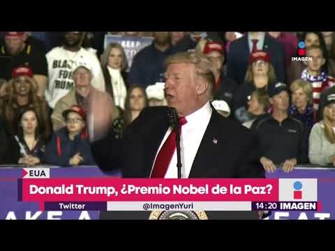 ¿Le van a dar el Premio Nobel de la Paz a Donald Trump? | Noticias con Yuriria Sierra