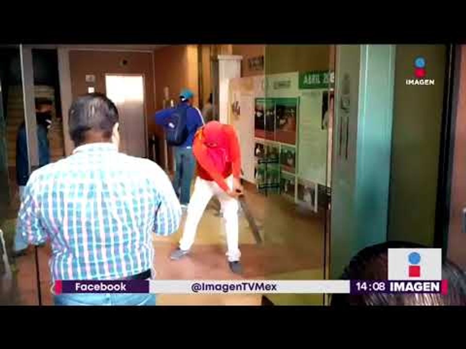 Maestros irrumpen en Congreso  y destruyen las instalaciones | Noticias con Yuriria Sierra