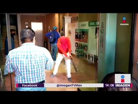 Maestros irrumpen en Congreso y destruyen las instalaciones | Noticias con Yuriria Sierra