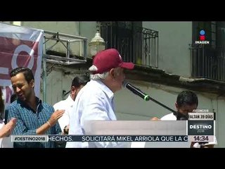 Santiago Nieto se une a campaña de AMLO | Noticias con Yuriria Sierra