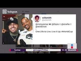 Will Smith y Nicky Jam en dueto para canción del Mundial | Noticias con Yuriria Sierra