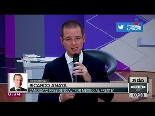 下载视频: Ricardo Anaya explica su visión del problema de inseguridad en México | Noticias con Francisco Zea