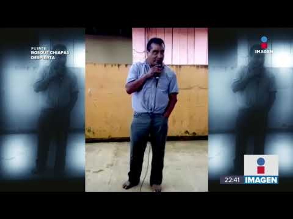 Pobladores amenazan con quemar vivo a esposo de funcionaria en Chiapas | Noticias con Ciro