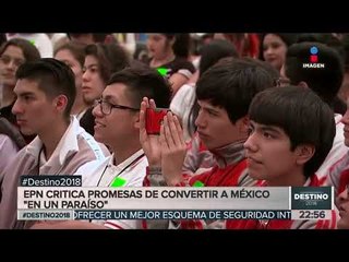 El presidente Peña criticó a los candidatos que hablan bonito | Noticias con Ciro Gómez Leyva