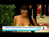 Kim Kardashian visita a Donald Trump en la Casa Blanca | Noticias con Francisco Zea