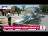 Asesinan a 6 policías en Guanajuato | Noticias con Yuriria Sierra