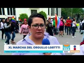 Marcha del orgullo LGBT y festejos del Tri se reúnen en Reforma | Noticias con Francisco Zea