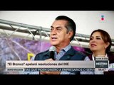 Bronco apelará resoluciones del INE | Noticias con Yuriria Sierra