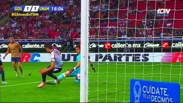 Guadalajara Chivas vs Pumas Unam 1-2 All Goals & Highlights