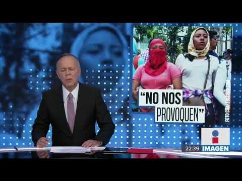Así se enfrentaron maestros de la CNTE con policías en la CDMX | Noticias con Ciro Gómez Leyva