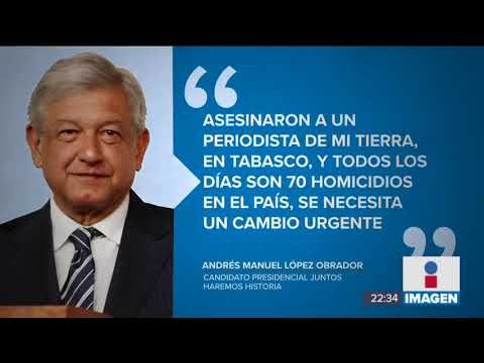 Candidatos condenan el asesinato de Juan Carlos Huerta | Noticias con Ciro Gómez Leyva