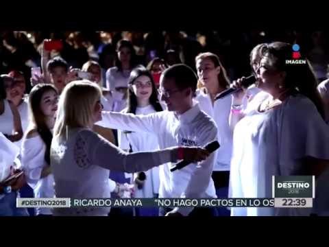 Vicente Fox recibe a Anaya en aeropuerto, mientras le gritan ¡Presidente! | Noticias con Ciro