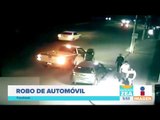 Graban cómo les roban auto a una pareja en Ecatepec | Noticias con Francisco Zea