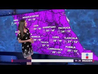 El clima del 16 mayo, mucho calor | Noticias con Yuriria Sierra