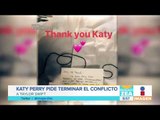 ¡Katy Perry hizo las paces con Taylor Swift! | Noticias con Francisco Zea