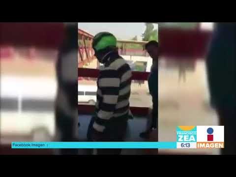 Usuarios detienen y golpean a un ladrón en el Metro Bosque de Aragón | Noticias con Francisco Zea