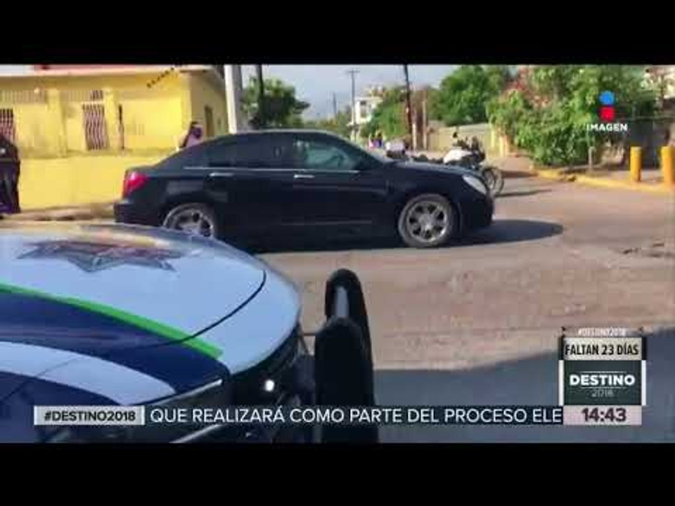 Balean sede del PAN en Tamaulipas | Noticias con Yuriria Sierra
