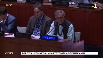 TH : Les élus polynésiens devant la 4ème commission de l’ONU mardi prochain