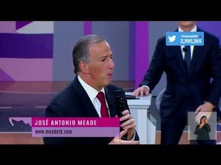 El mensaje final de Meade en el 2do debate presidencial