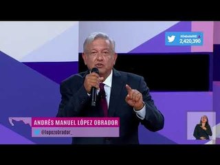 El mensaje final de AMLO en el 2do debate presidencial "¡Viva México!"