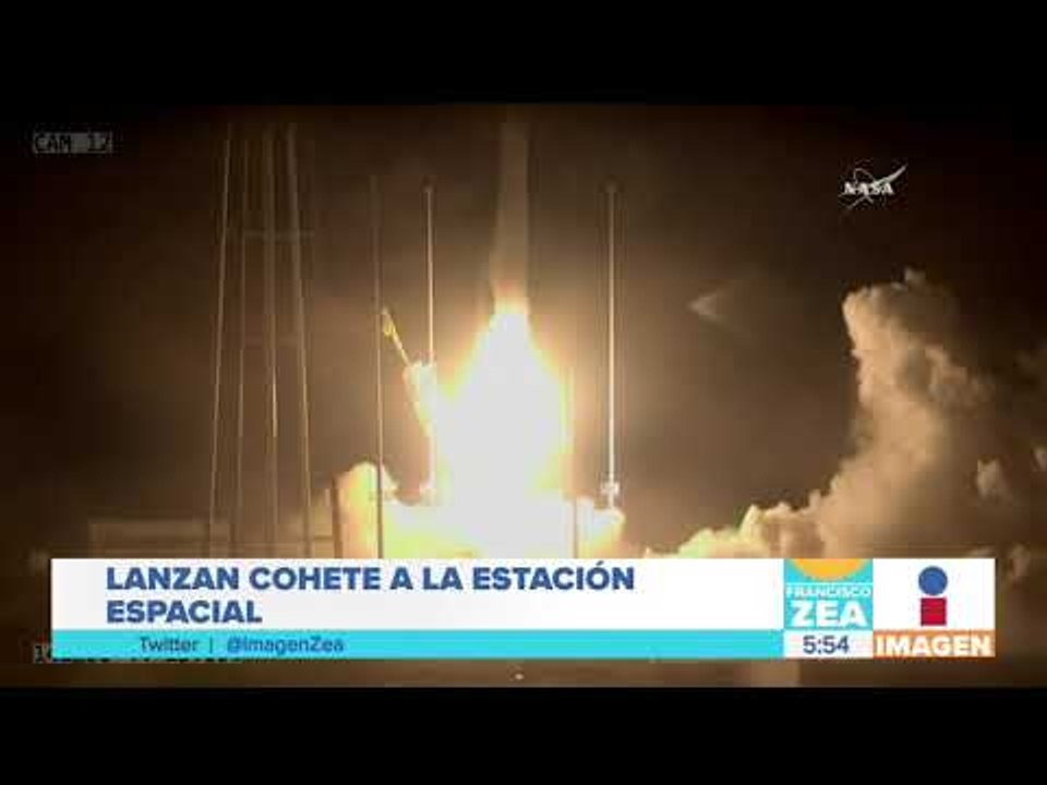 Lanzan cohete Antares con suministros para la Estación Espacial | Noticias con Francisco Zea