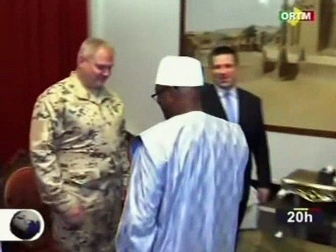 ORTM/Audience du président Ibrahim Boubacar Keita avec le premier ministre Estonien