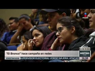 "El Bronco" hace campaña en redes y no cree en las encuestas | Noticias con Yuriria Sierra