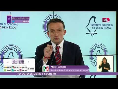 Mikel explica cómo ayudará a taxistas y microbuseros de la CDMX | Segundo Debate CDMX 2018